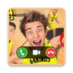 vlad a4 bumaga fake call chat android application logo